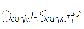 Daniel-Sans.ttf