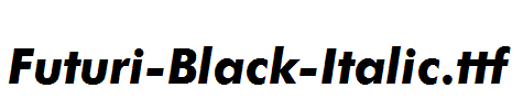 Futuri-Black-Italic.ttf