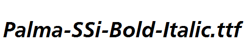 Palma-SSi-Bold-Italic.ttf