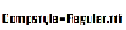 Compstyle-Regular.ttf