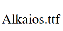 Alkaios.ttf