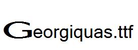 Georgiquas.ttf