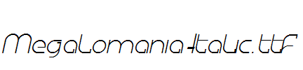 Megalomania-Italic.ttf