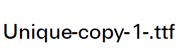 Unique-copy-1-.ttf