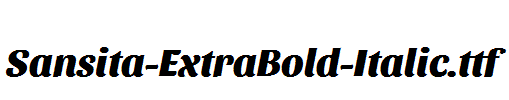 Sansita-ExtraBold-Italic.ttf