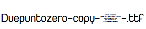 Duepuntozero-copy-1-.ttf