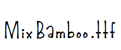 MixBamboo.ttf