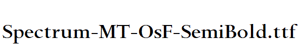 Spectrum-MT-OsF-SemiBold.ttf