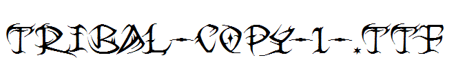 Tribal-copy-1-.ttf