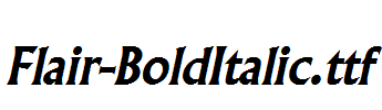 Flair-BoldItalic.ttf