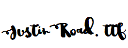 JustinRoad.ttf