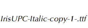 IrisUPC-Italic-copy-1-.ttf