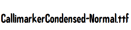 CallimarkerCondensed-Normal.ttf