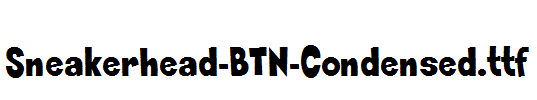 Sneakerhead-BTN-Condensed.ttf