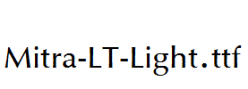 Mitra-LT-Light.ttf