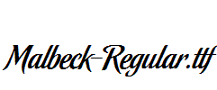 Malbeck-Regular.ttf