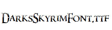 DarksSkyrimFont.ttf