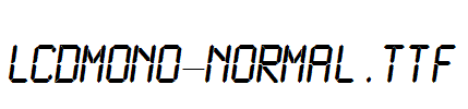 LCDMono-Normal.ttf