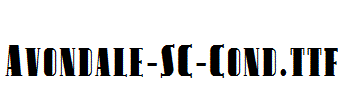 Avondale-SC-Cond.ttf