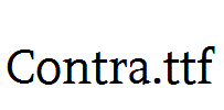 Contra.ttf