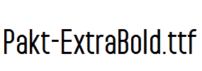 Pakt-ExtraBold.ttf