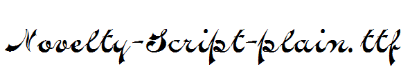 Novelty-Script-plain.ttf