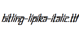 Bitling-lipika-Italic.ttf