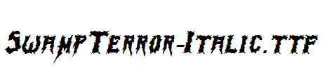 SwampTerror-Italic.ttf