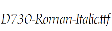 D730-Roman-Italic.ttf