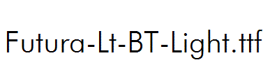 Futura-Lt-BT-Light.ttf