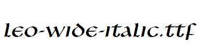 Leo-Wide-Italic.ttf