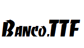 Banco.ttf