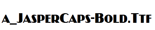 a_JasperCaps-Bold.ttf