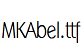 MKAbel.ttf