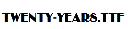 Twenty-years.ttf