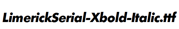 LimerickSerial-Xbold-Italic.ttf