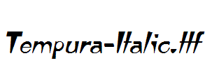 Tempura-Italic.ttf