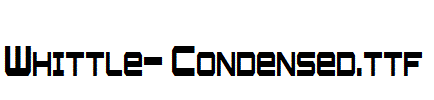 Whittle-Condensed.ttf