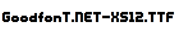 GoodfonT.NET-XS12.ttf