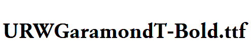 URWGaramondT-Bold.ttf