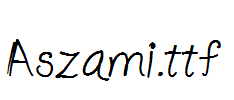 Aszami.ttf