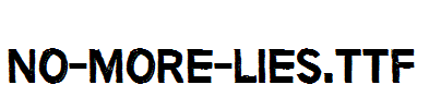 No-more-lies.ttf