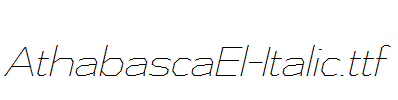 AthabascaEl-Italic.ttf