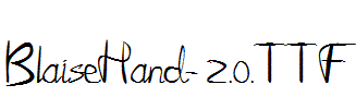 BlaiseHand-2.0.ttf