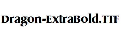 Dragon-ExtraBold.ttf