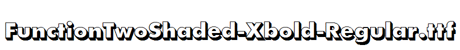 FunctionTwoShaded-Xbold-Regular.ttf