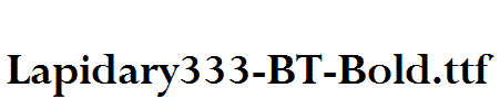 Lapidary333-BT-Bold.ttf