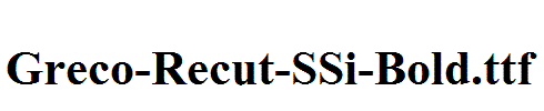 Greco-Recut-SSi-Bold.ttf