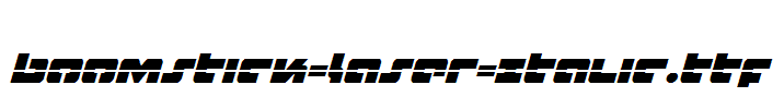 Boomstick-Laser-Italic.ttf