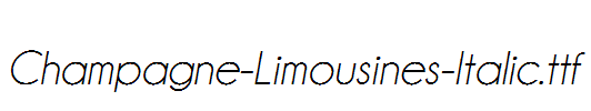 Champagne-Limousines-Italic.ttf